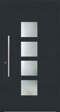Aluminium Haustür Rc2 - Superior Al-103 15 Al 103 ral 7016 l