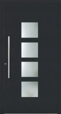 Aluminium Haustür Rc2 - Superior Al-103 15 Al 103 ral 7016 l