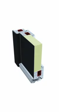 Aluminium-Kunststoff Haustür - Smart Al-101 7 Smart 1