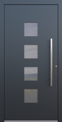 Aluminium Haustür RC2 - SUPERIOR AL-103