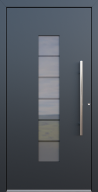 Schüco Aluminium Haustür RC2 - AL-108